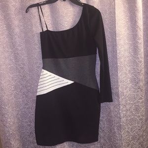 One long sleeved dress